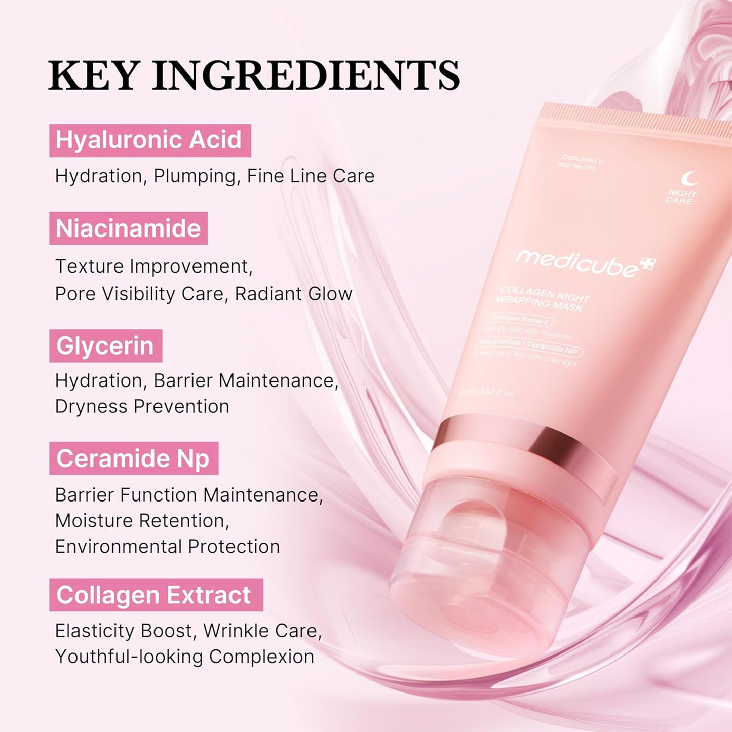 Medicube Collagen Night Wrapping Mask -75ml