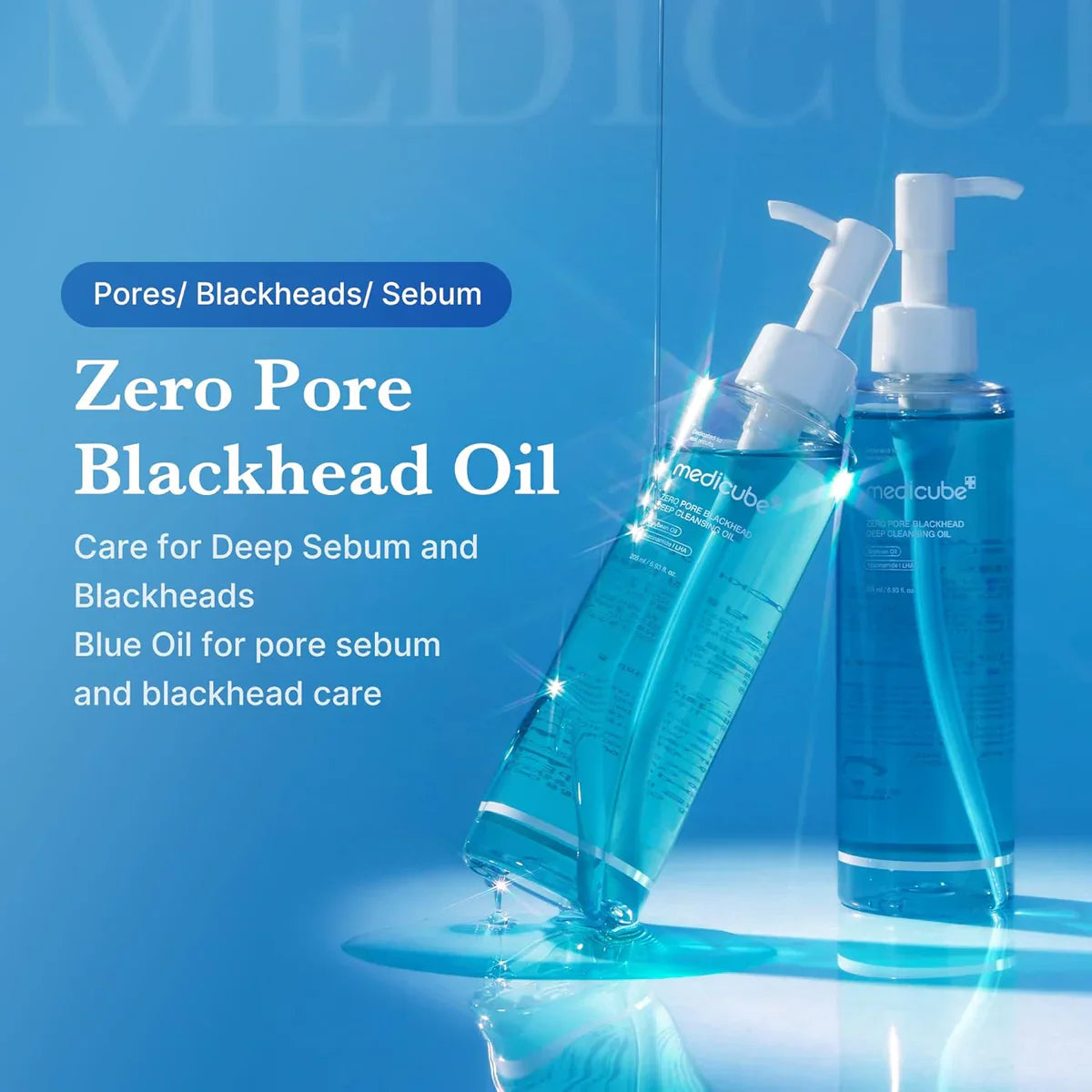 Medicube Zero Pore Blackhead Deep Cleansing Oil 205ml – Pore Care Cleanser