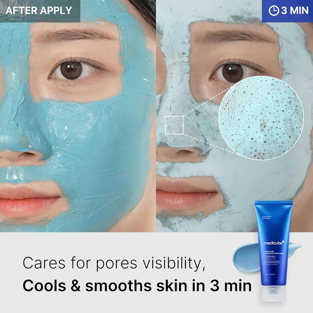 Medicube Zero Pore Blackhead Mud Mask -100g