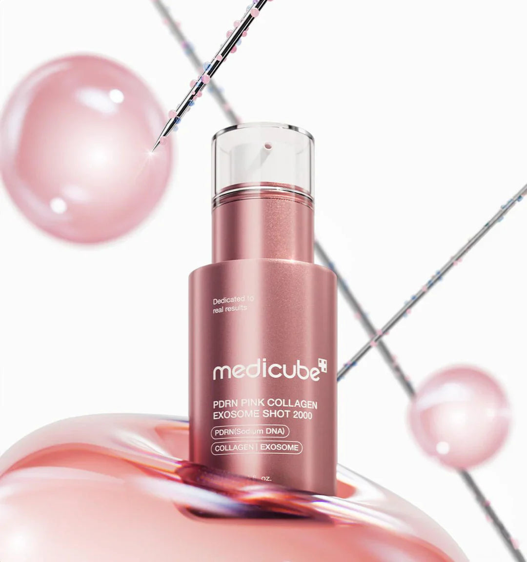 Medicube PDRN Pink Collagen Exosome Shot Serum 2000 -30ml