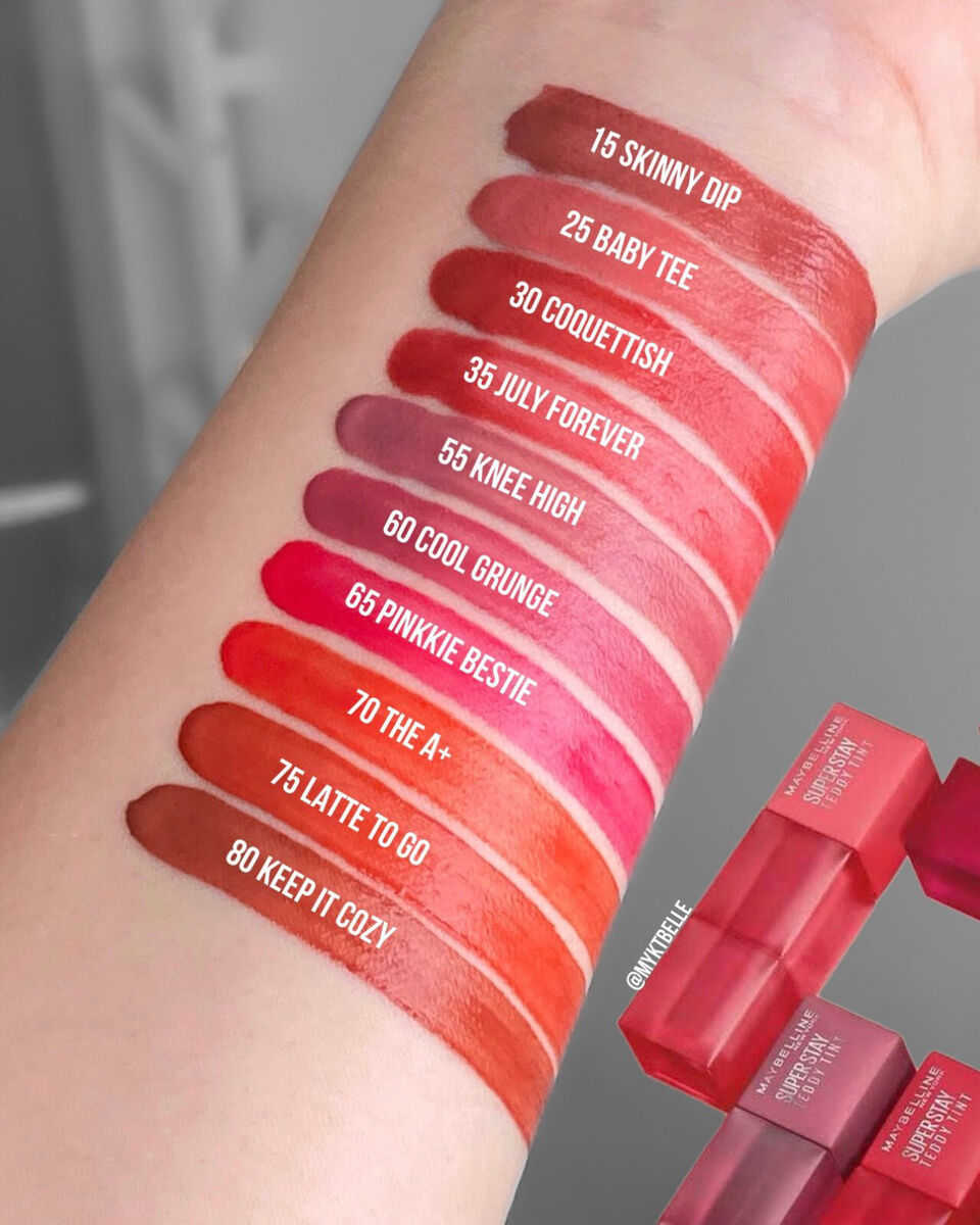 Maybelline New York – Super Stay Teddy Tint