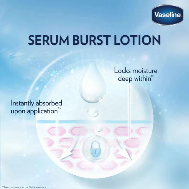 Vaseline Gluta-Hya Serum Burst Lotion Dewy Radiance -330ml