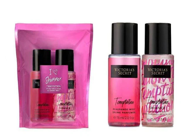 Victoria's Secret Temptation 2in1 Body Mist & Shimmer Mist -75ml