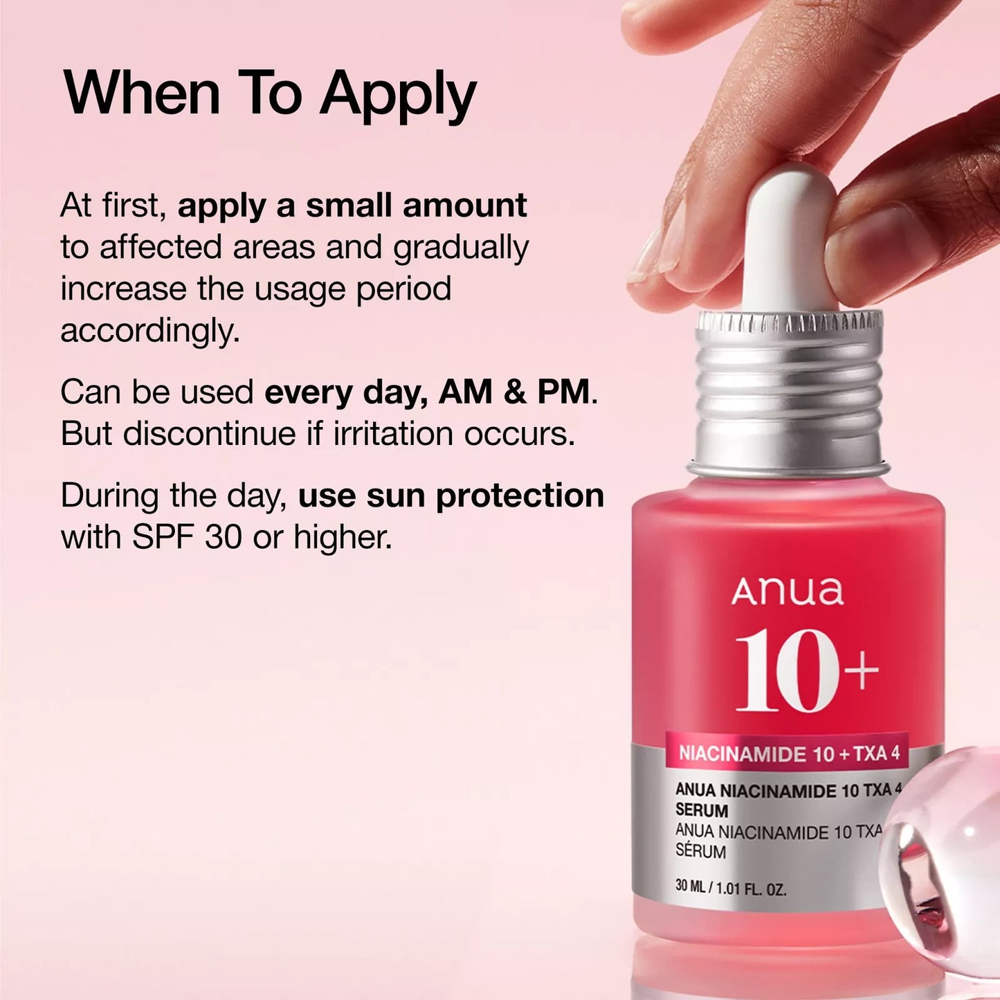Anua Niacinamide 10% + TXA 4% Dark Spot Correcting Serum -30ml