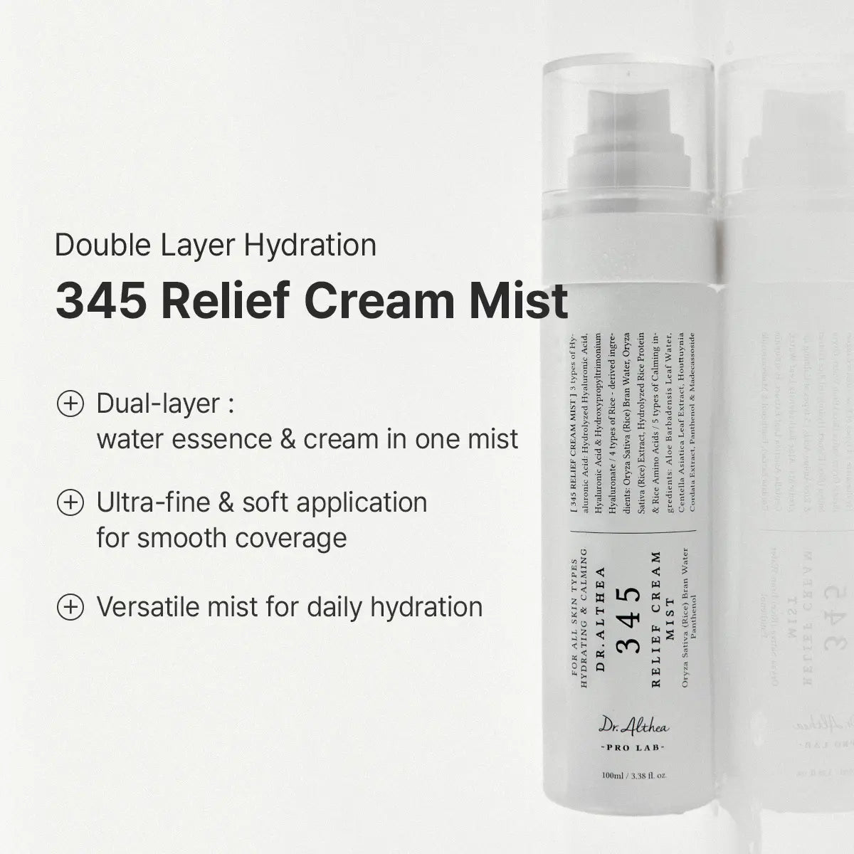 Dr.Althea 345 Relief Cream Mist -100ml