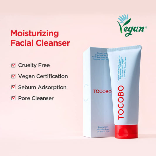 TOCOBO - Coconut Clay Cleansing Foam -150ml