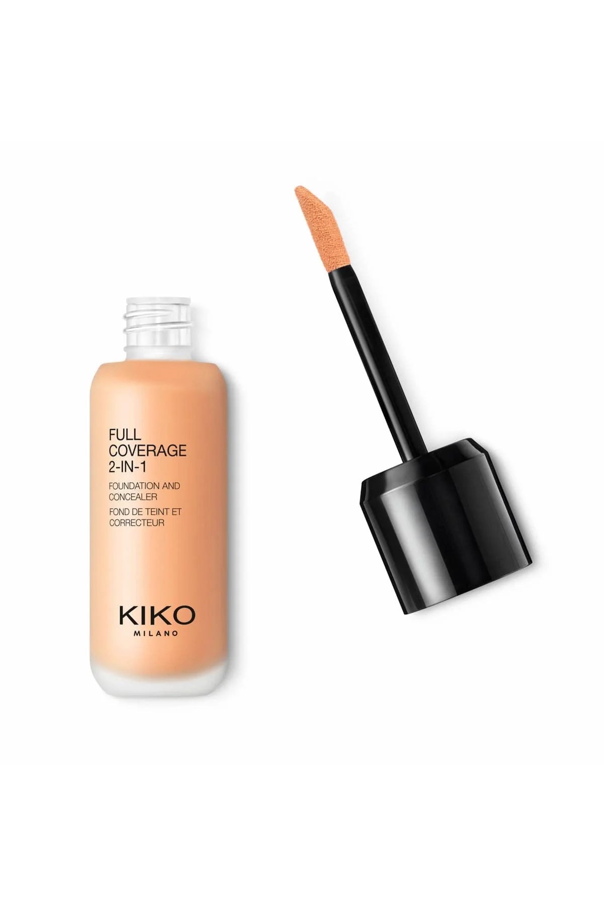KIKO Milano Full Coverage 2-In-1 Foundation & Concealer- 25ml