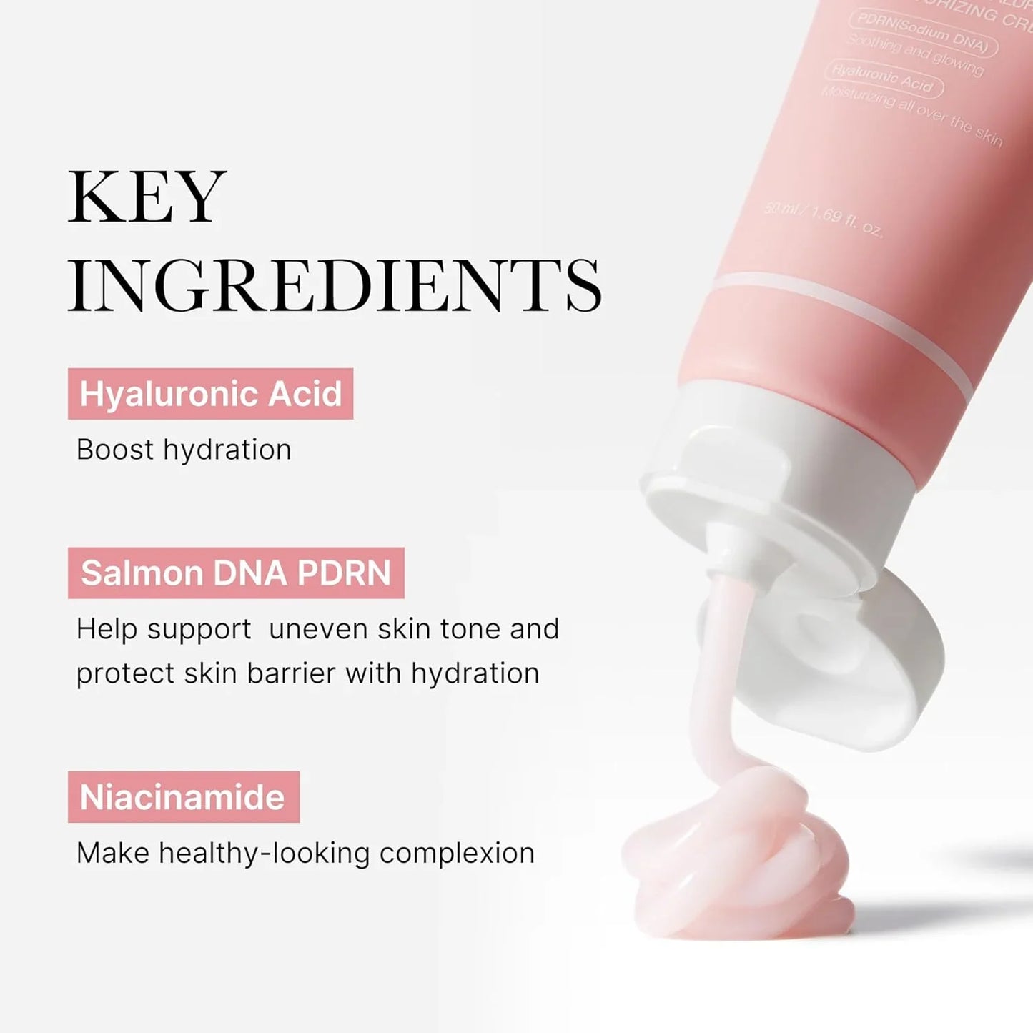 Medicube PDRN Pink Hyaluronic Moisturizing Cream 50ml | Deep Hydration & Repair