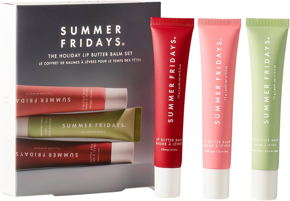 Summer Fridays The Holiday Lip Butter Balm Set