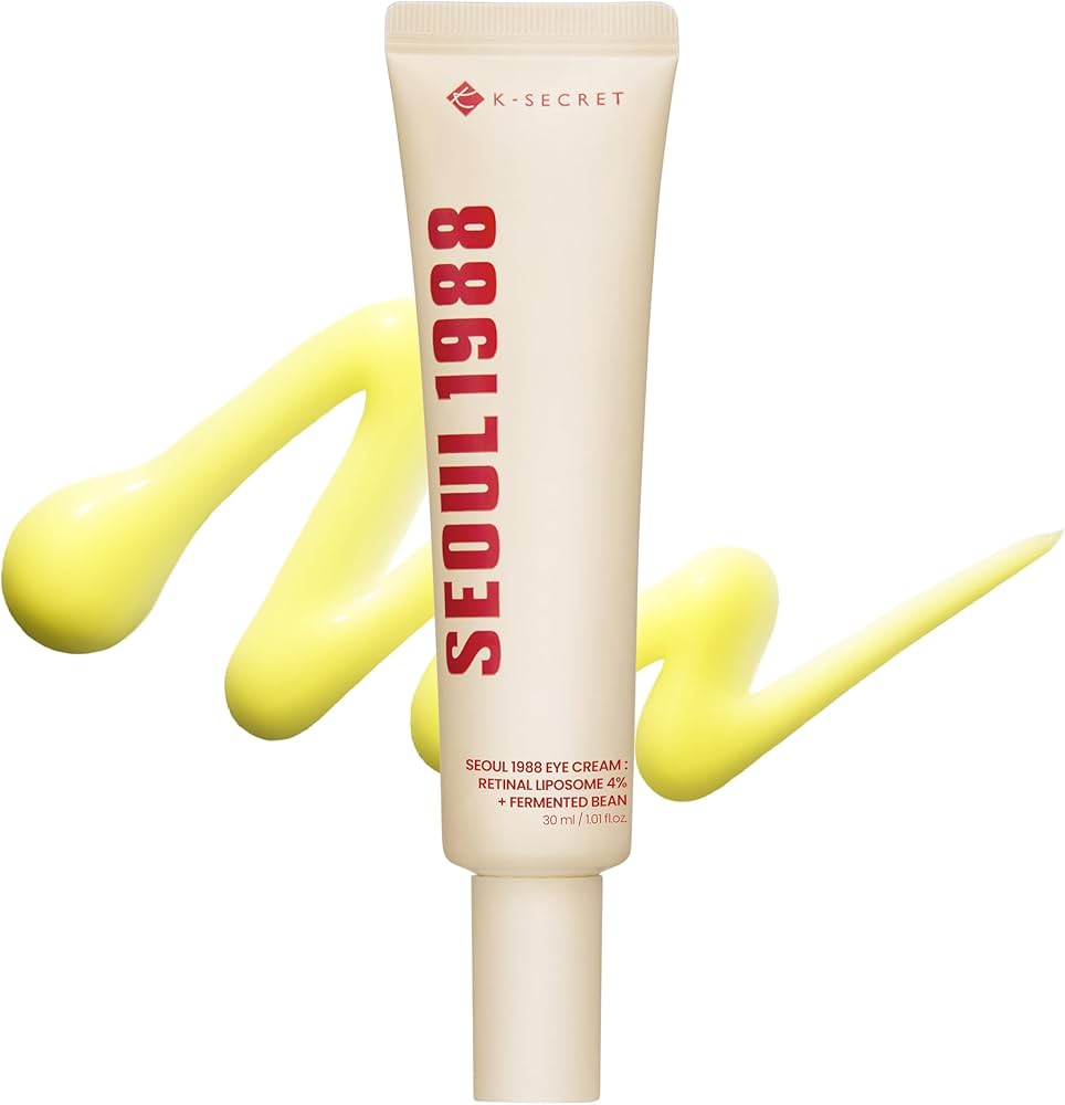 K-Secret Seoul 1988 Eye Cream With Retinal Liposome 4% + Fermented Bean – Anti-Aging & Brightening Eye Treatment 30ml