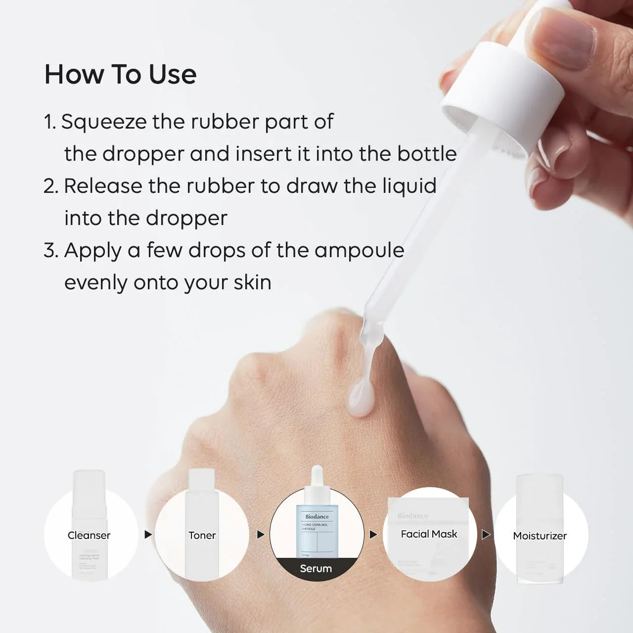 Biodance Hydro Cera-Nol Ampoule 60ml – Intense Hydration & Skin Barrier Repair