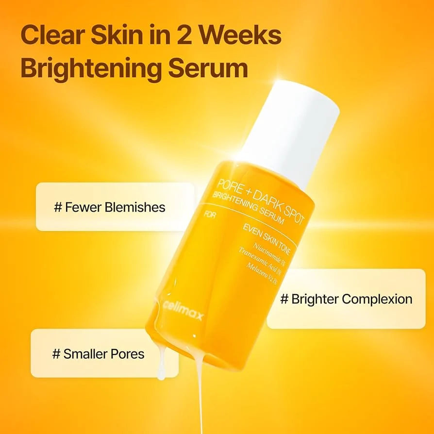 Celimax Pore + Dark Spot Brightening Serum -30ml