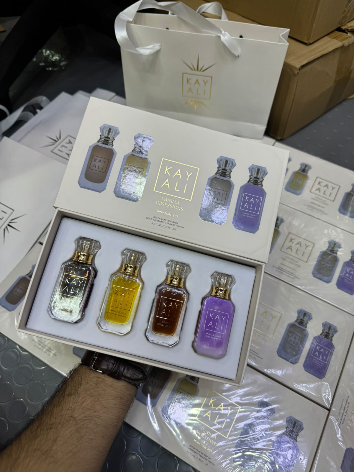 Kayali Vanilla Miniature Obsessions 4 x 10 ml – Vanilla EDP Mini Set