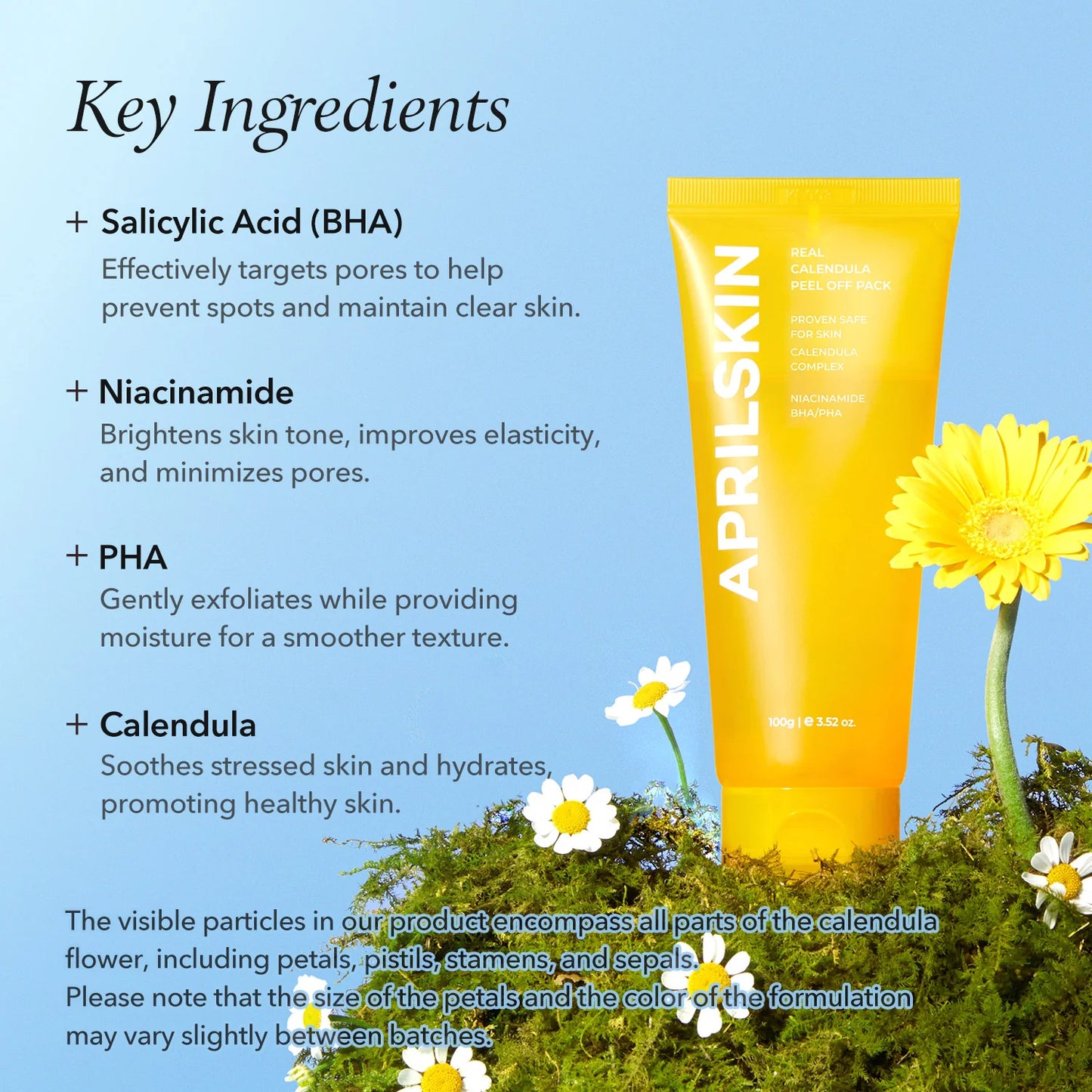 AprilSkin Real Calendula Peel Off Pack -100g