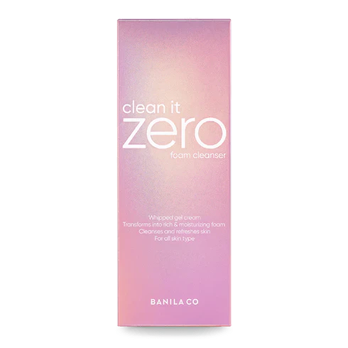 Banila Co Clean It Zero Foam Cleanser 150ml – Deep & Gentle Daily Face Wash