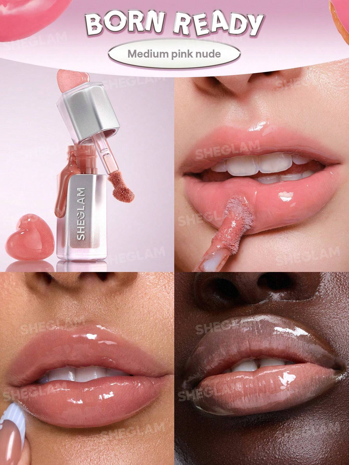 SHEGLAM Glass Lock Air Gloss -3.4ml