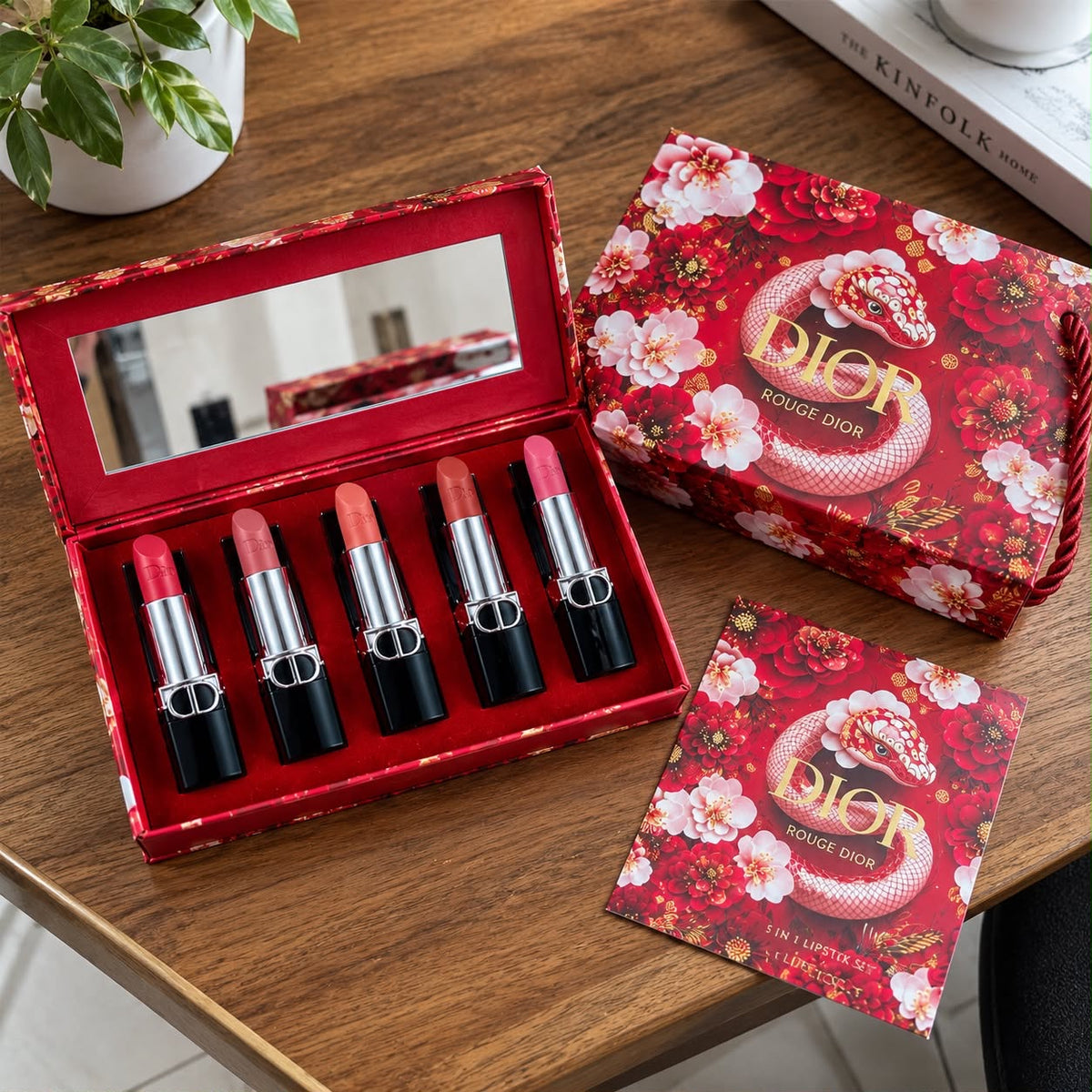 Dior Rough 5 in 1 Lipstick -Gift Pack
