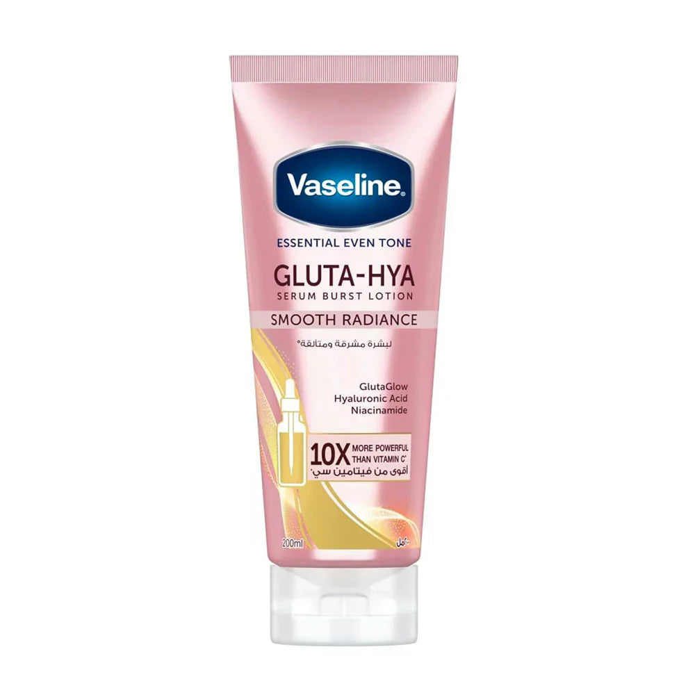 Vaseline Gluta-Hya Smooth Radiance Serum Burst Lotion - 200ML
