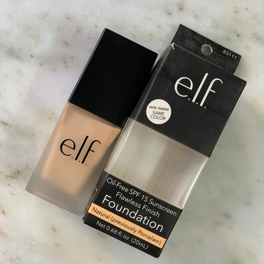 ELF Oil Free Spf-15 Sun Screen Flawless Finish Foundation - Natural (20ml)