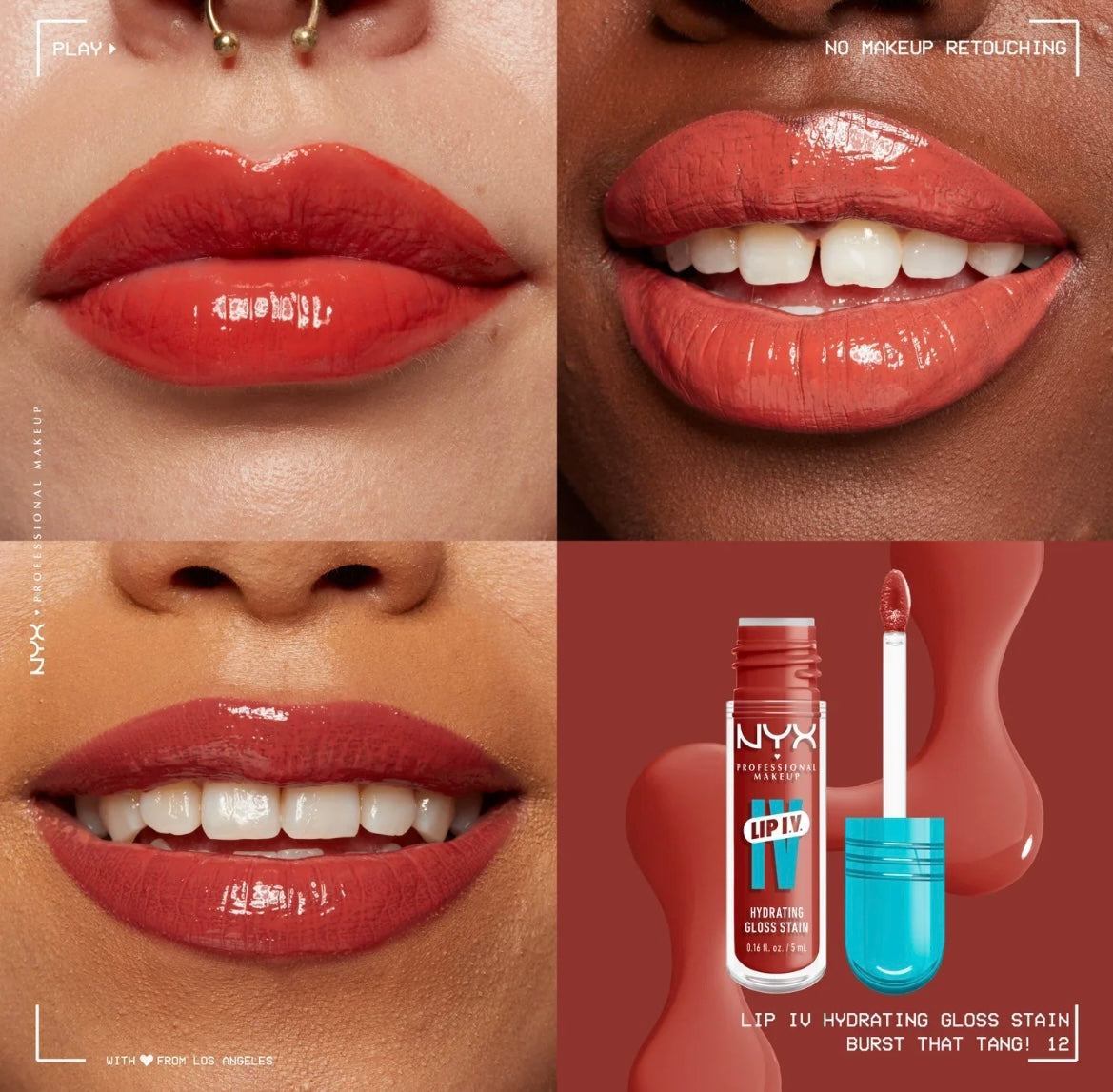 NYX Lip I.V.P Hydrating Lip Gloss Stain