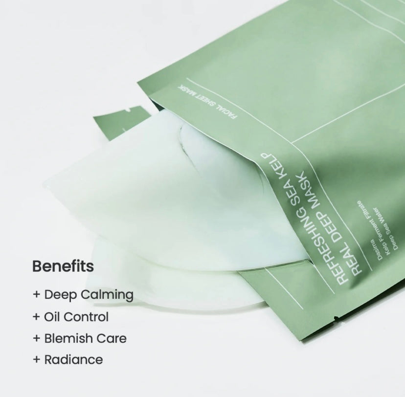 Biodance Refreshing Sea Kelp Real Deep Sheet Mask
