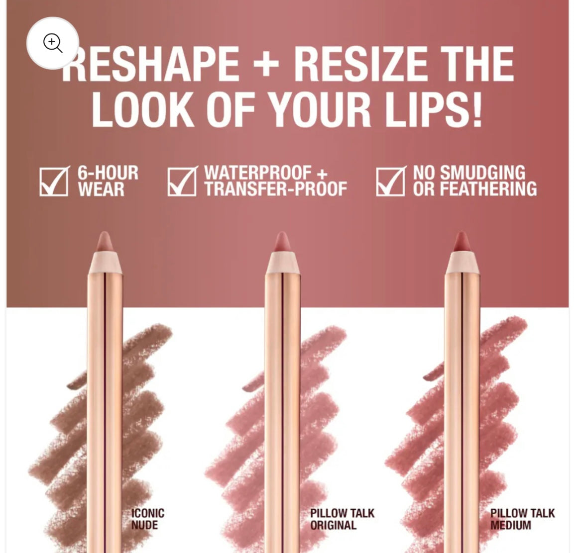 Charlotte Tilbury - Mini Iconic Lip Cheat Lip Liner Trio