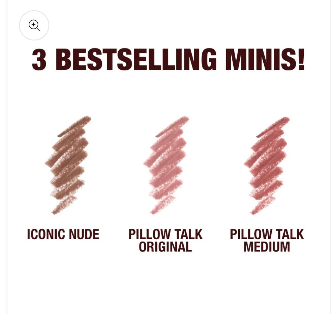 Charlotte Tilbury - Mini Iconic Lip Cheat Lip Liner Trio