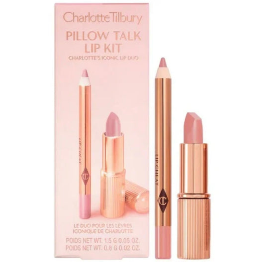 CHARLOTTE TILBURY - Mini Pillow Talk Lipstick & Liner Set - Pillow Talk Fair