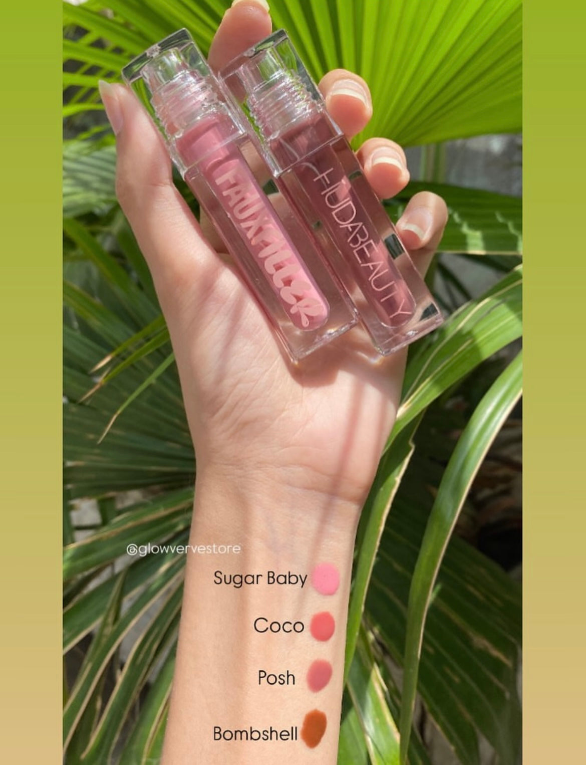 Huda Beauty Faux-Filler Extra Shine Lip Gloss