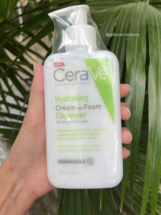 CeraVe Hydrating Cream-to-Foam Cleanser -237ml