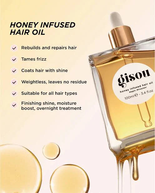 Gisou Honey Infused Hair Oil -20ml