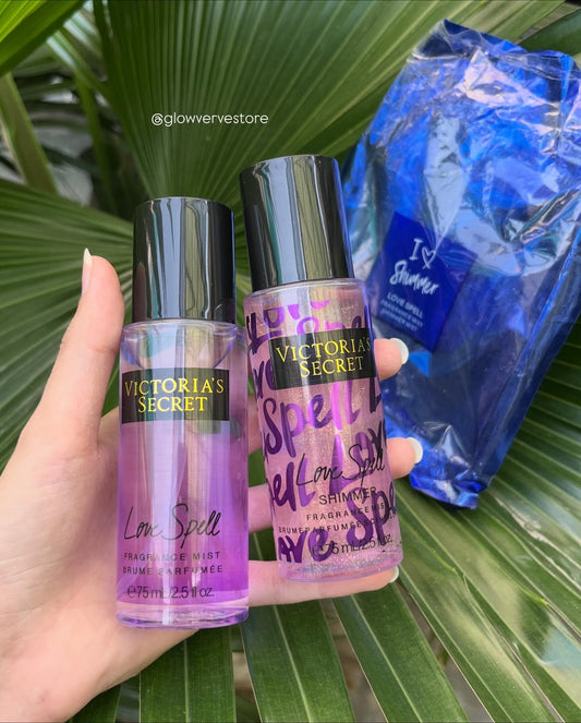 Victoria’s Secret Love Spell 2in1 Body Mist & Shimmer Mist -75ml