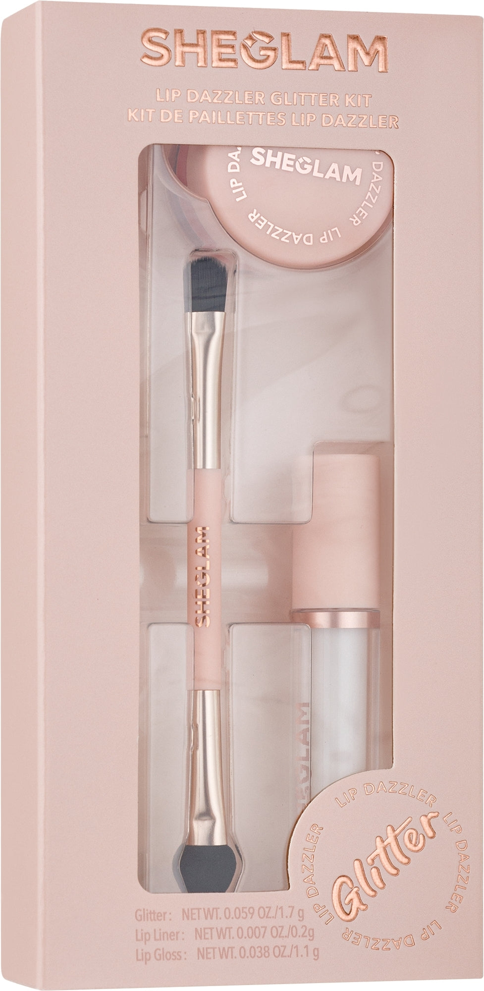 Sheglam Lip Dazzler Glitter Kit