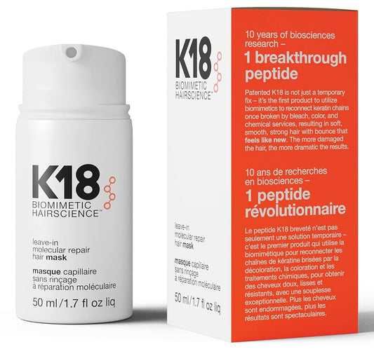K18 Leave In Molecular Repair Hair Mask -50ml