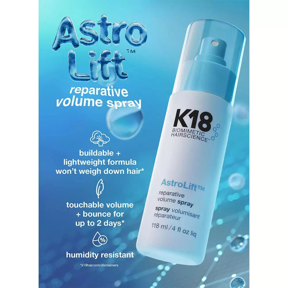 K18 AstroLift Reparative Volume Spray -118ml