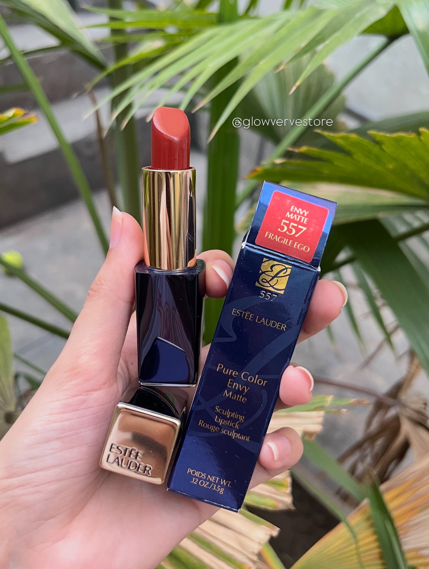 Estee Lauder Pure Color Envy Matte Sculpting Lipstick -557 Fragile Ego