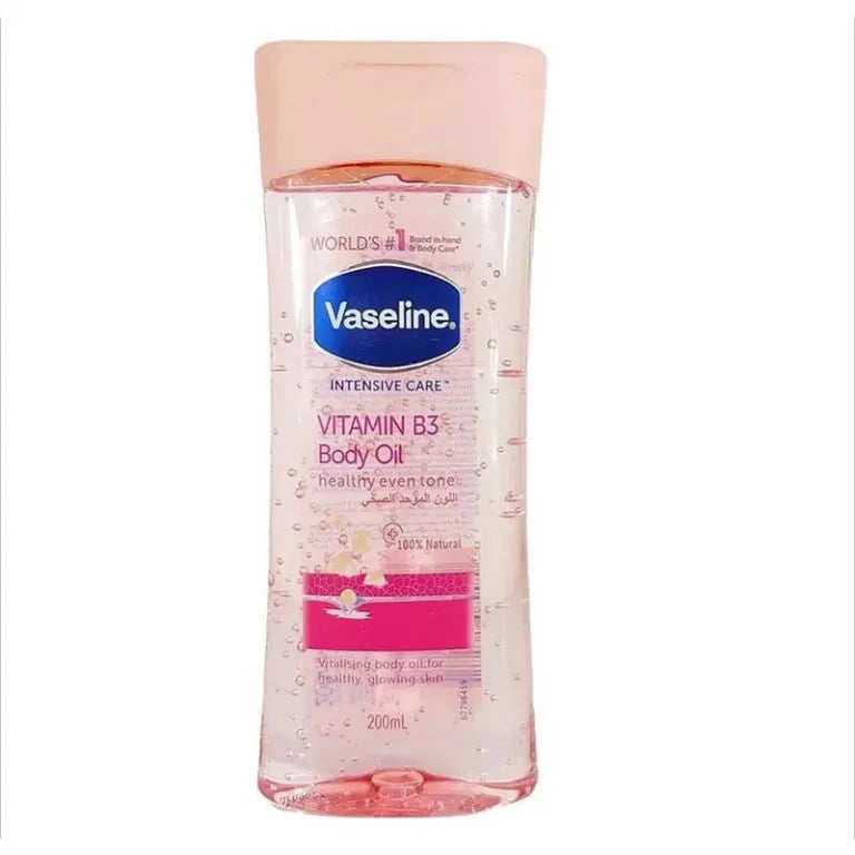 Vaseline Intensive Care Vitamin B3 Body Oil Healthy Even Tone -200ml