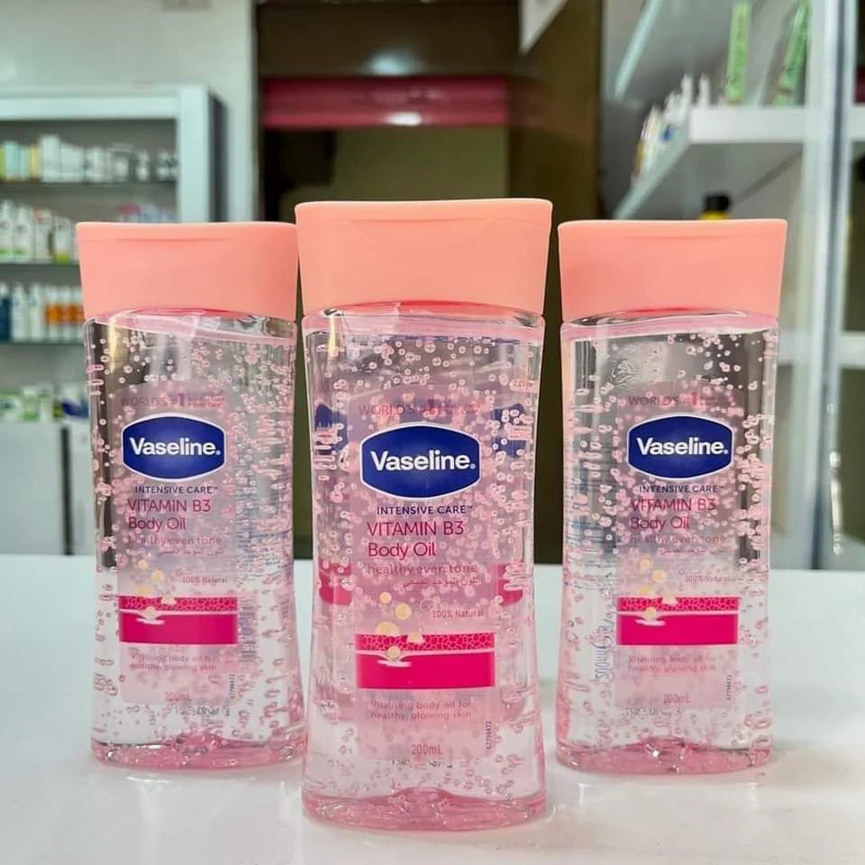 Vaseline Intensive Care Vitamin B3 Body Oil Healthy Even Tone -200ml