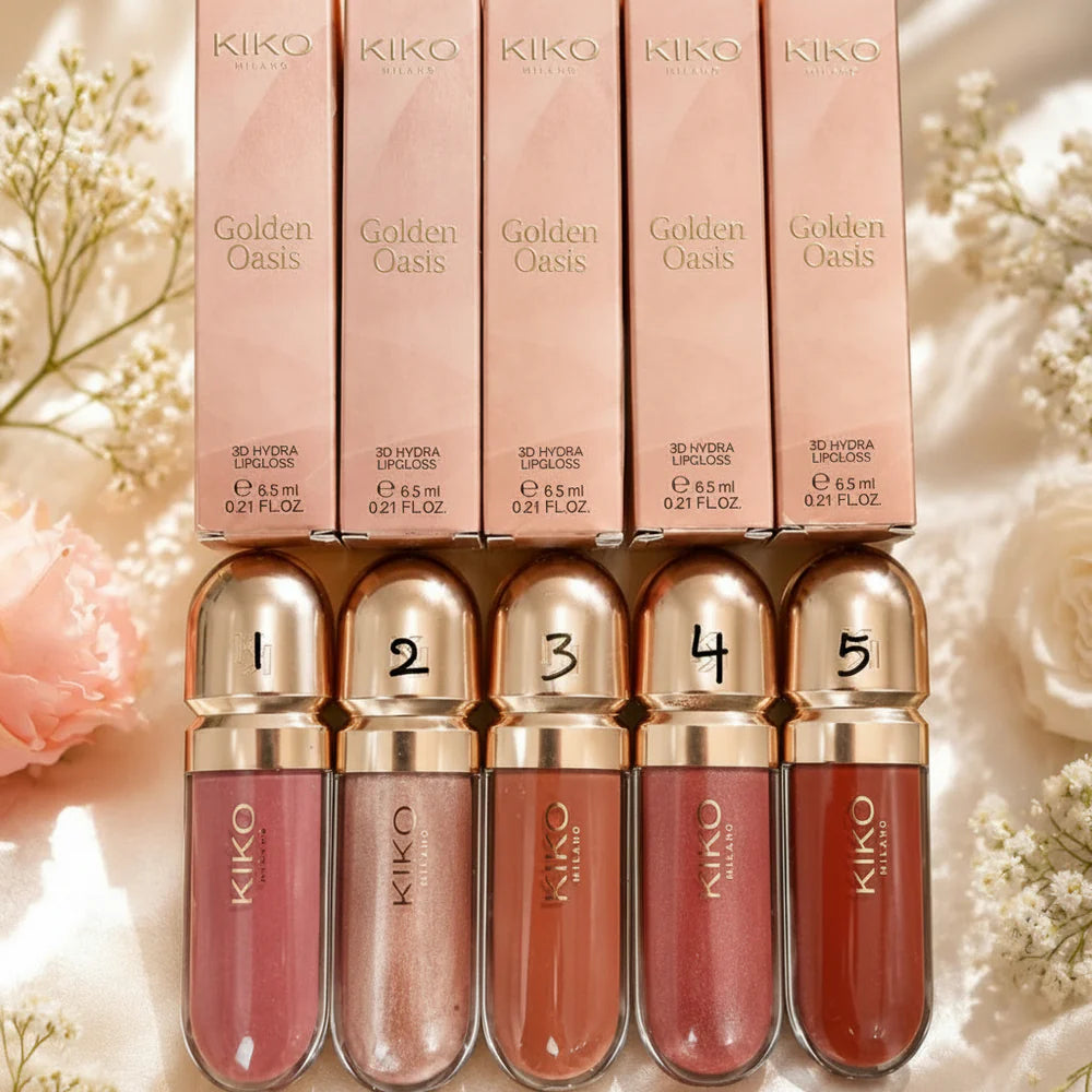 Kiko Milano Golden Oasis 3D Hydra Lipgloss