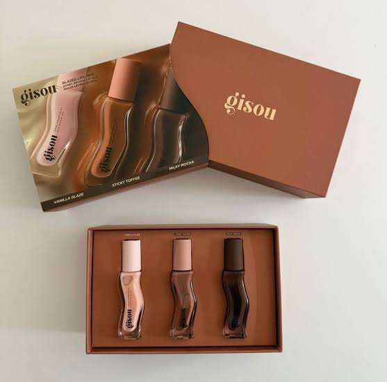 Gisou Glazed Lip Oil Trio