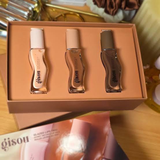 Gisou Glazed Lip Oil Trio