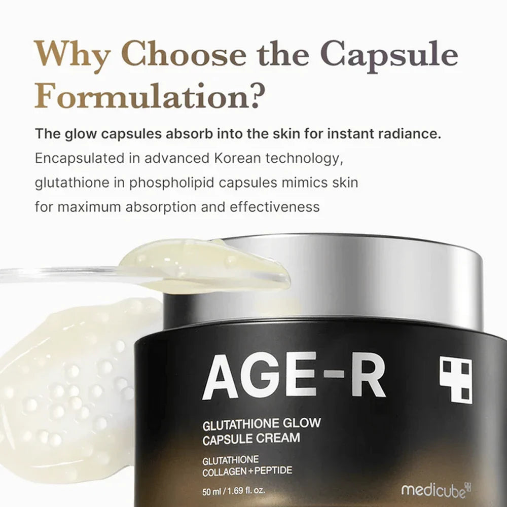 Medicube AGE-R Glutathione Glow Capsule Cream -50ml