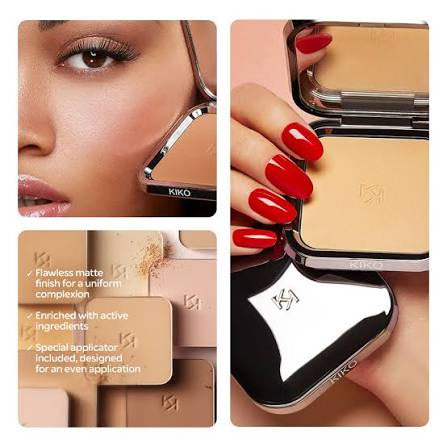 Kiko Milano Matte Fusion Pressed Powder