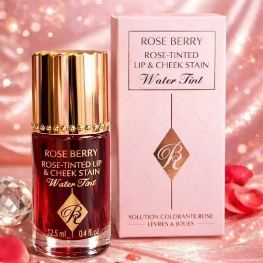Rose Berry Rose-Tinted Lip & Cheek Stain – Water Tint