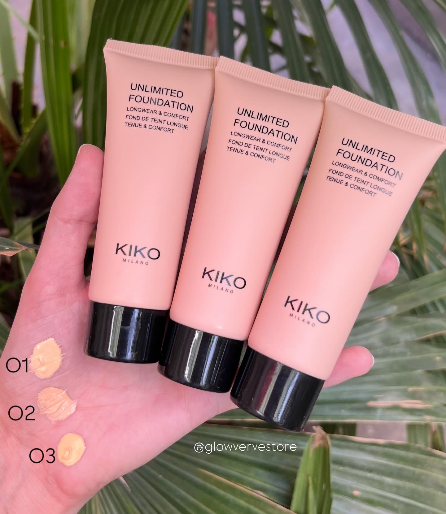 Kiko Milano Unlimited Foundation Longwear & Comfort