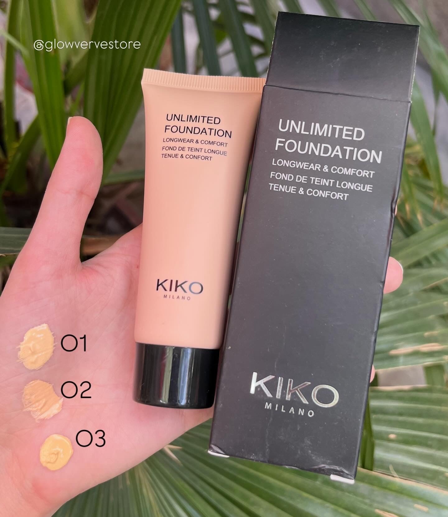 Kiko Milano Unlimited Foundation Longwear & Comfort