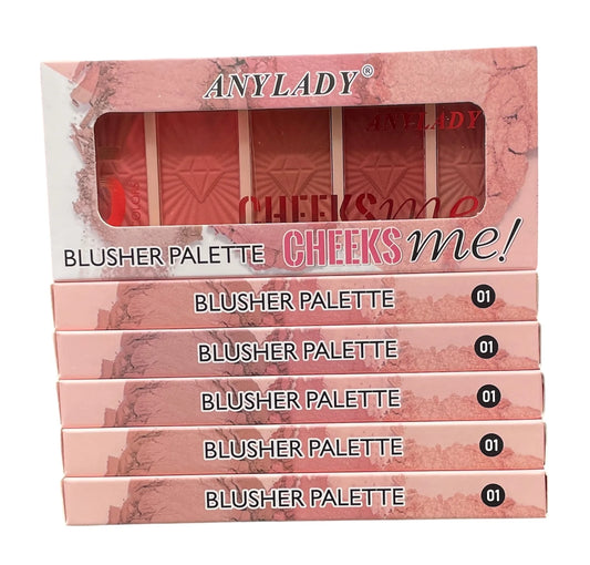 ANYLADY Cheeks Me! Blush Palette (5 Colors)