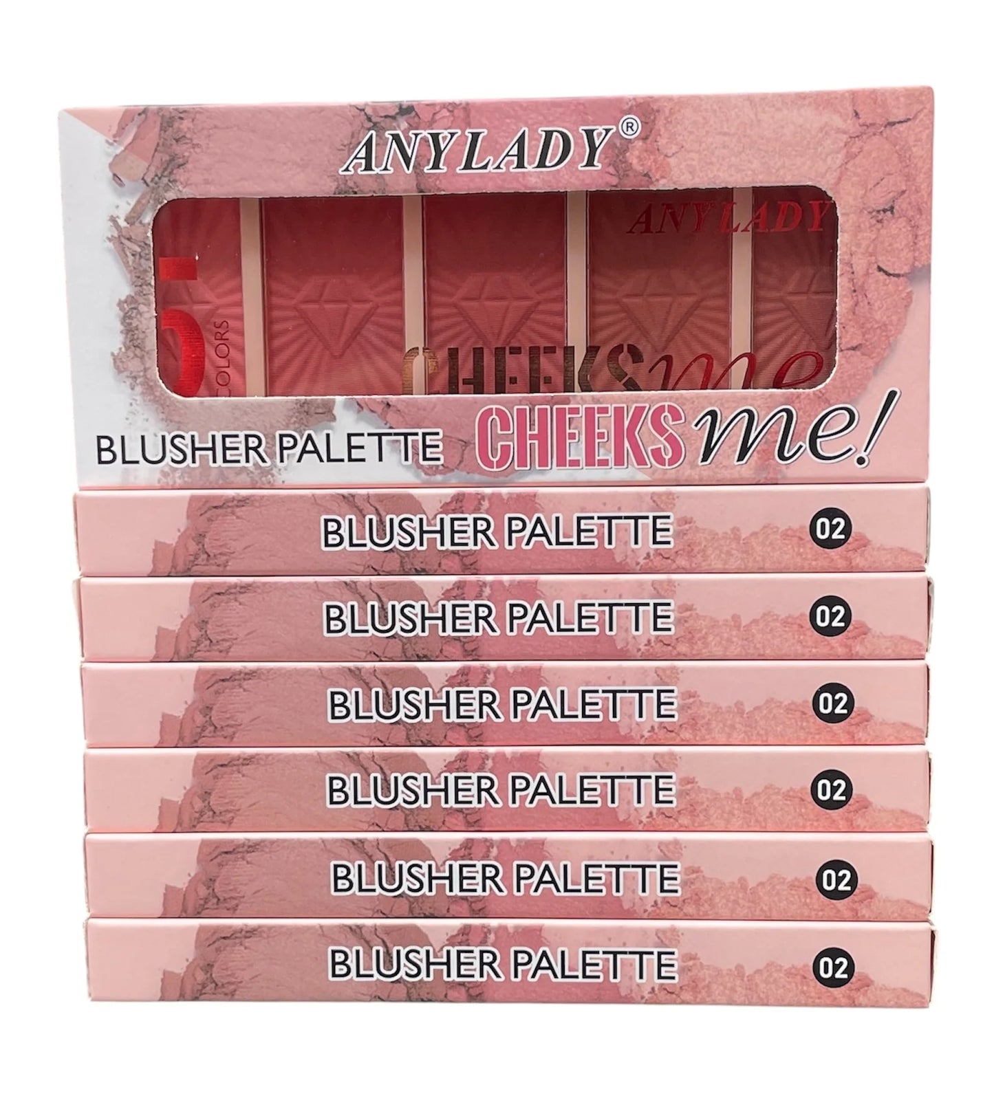 ANYLADY Cheeks Me! Blush Palette (5 Colors)