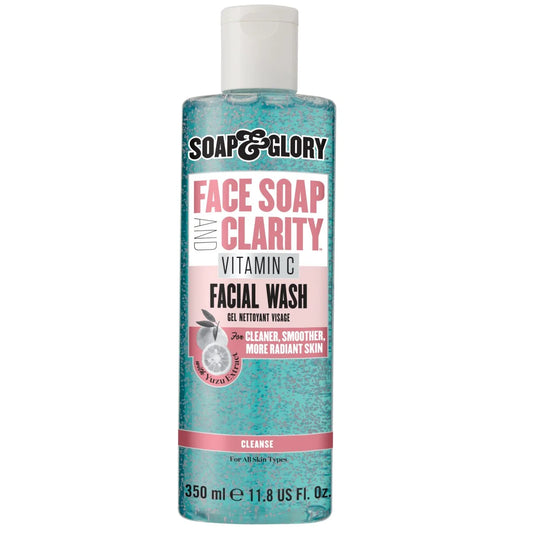 SOAP & GLORY VITAMIN C FACE WASH FULL SIZE -350ML