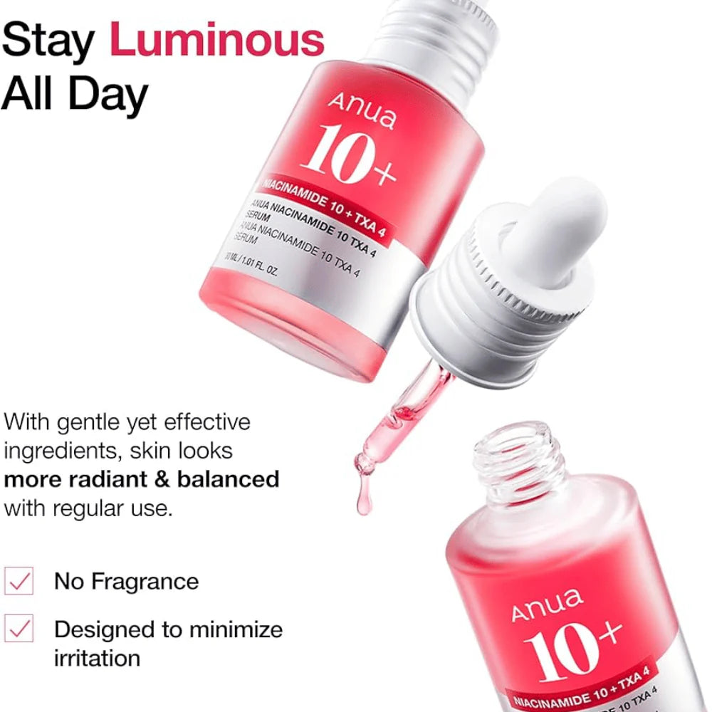 Anua Niacinamide 10% + TXA 4% Dark Spot Correcting Serum -30ml